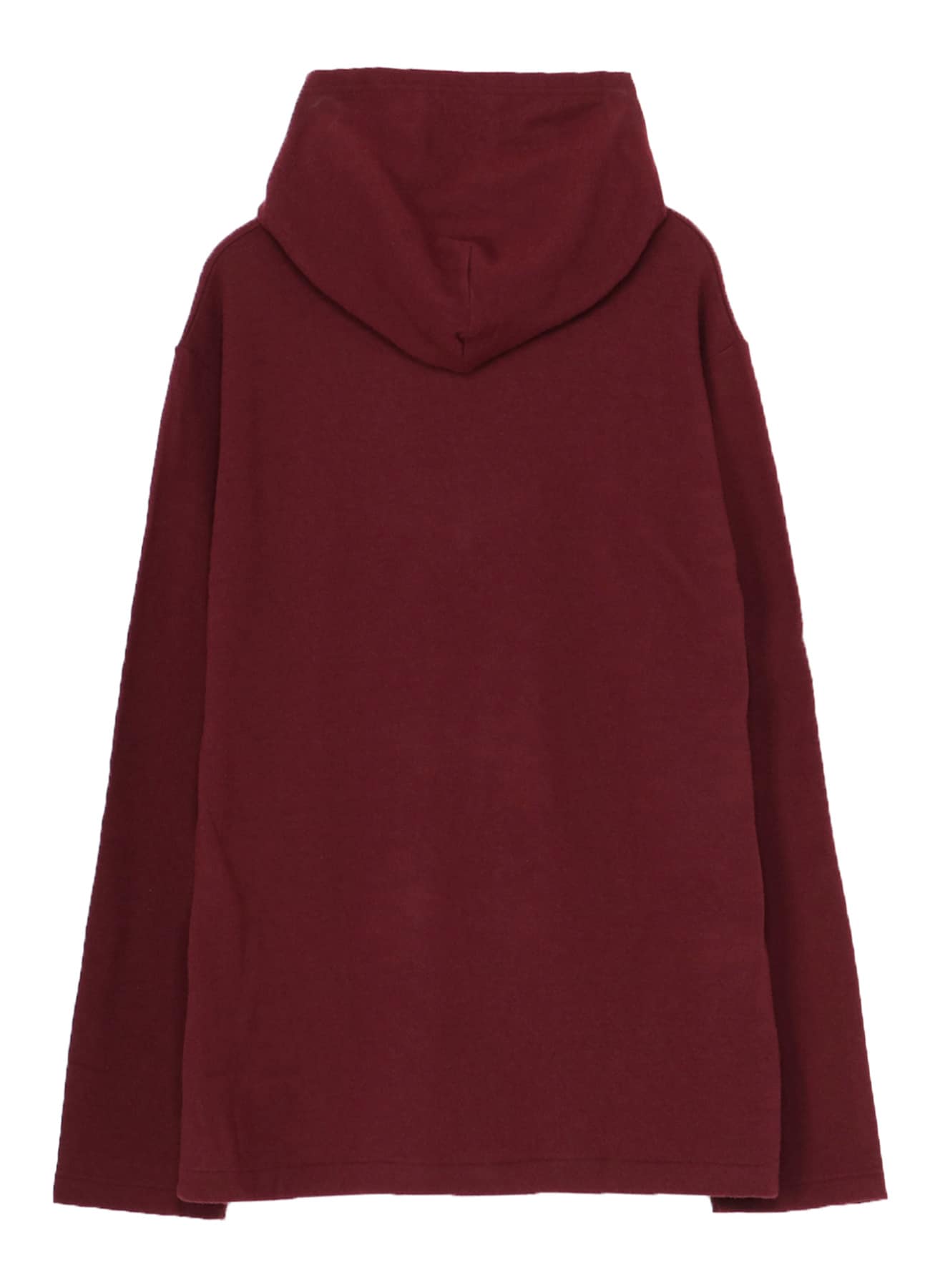 SUPER 120 WOOL SINGLE JERSEY HOODED LS TEE