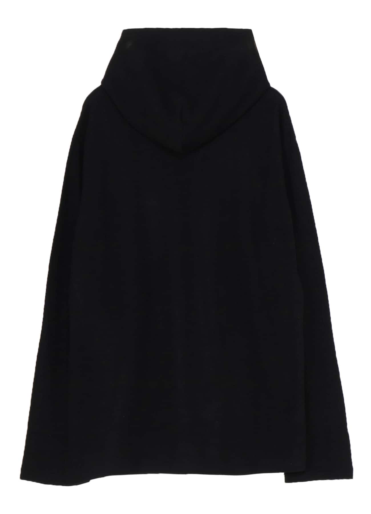 SUPER 120 WOOL SINGLE JERSEY HOODED LS TEE