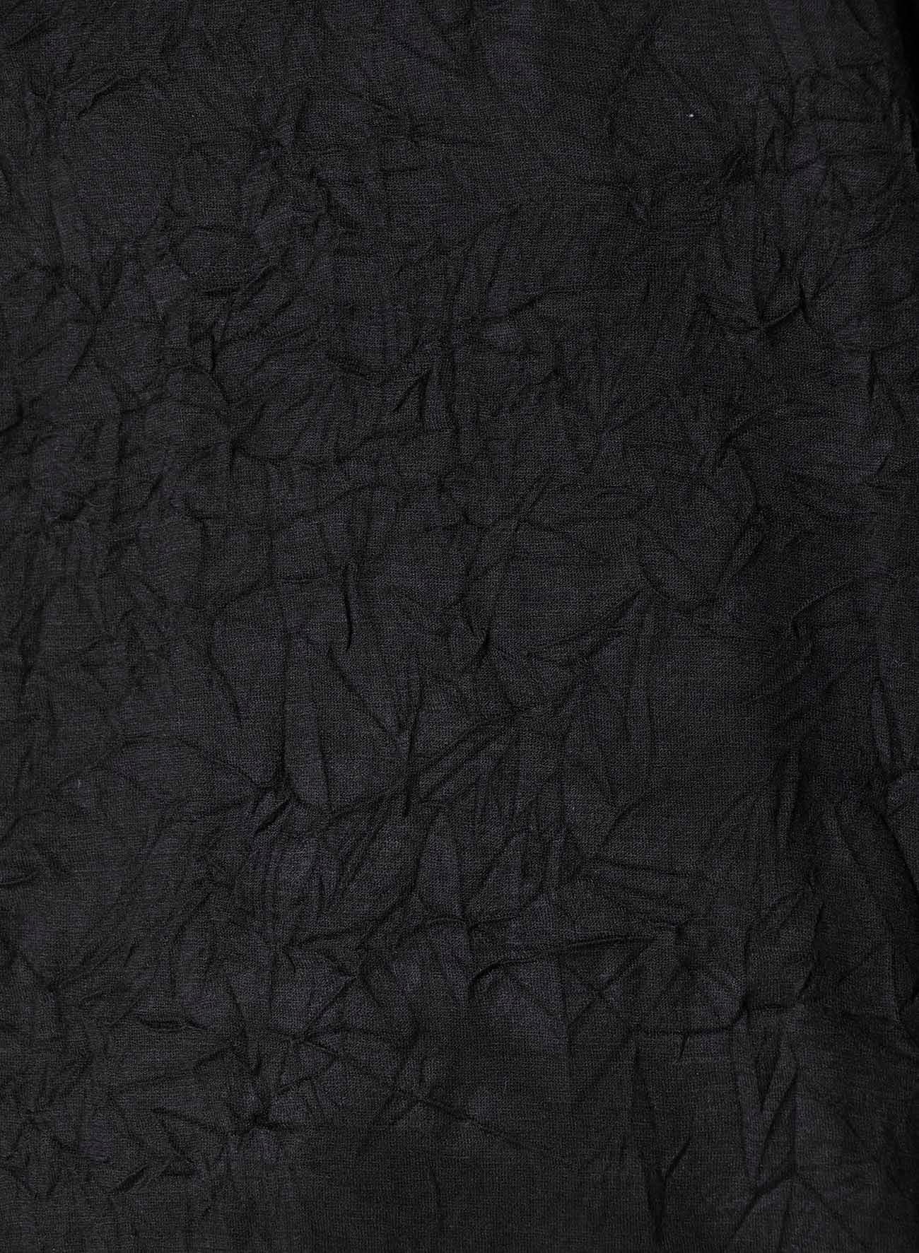 WASHABLE WOOL JERSEY ROUND NECK LONG SLV T