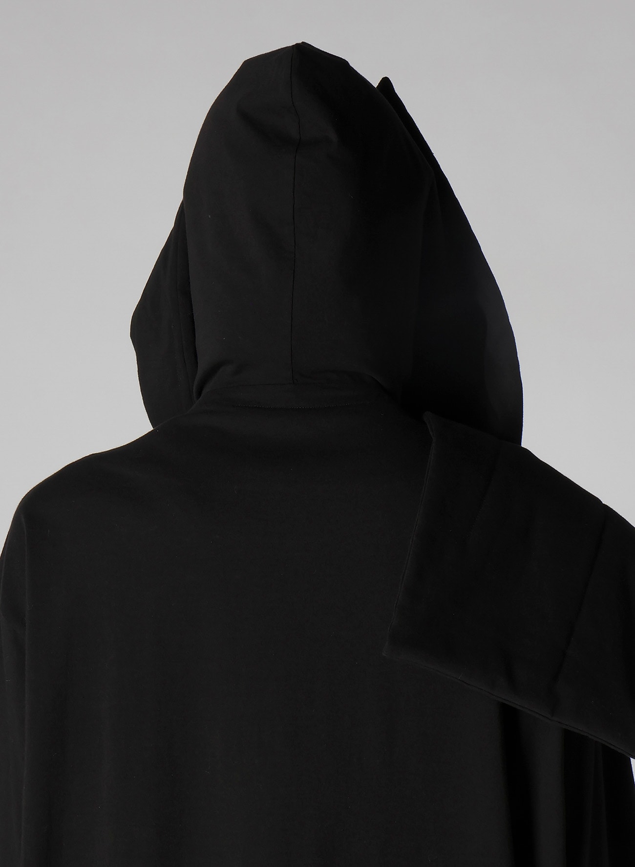 30/-HIGH D COTTON JERSEY PADDED LONG COAT