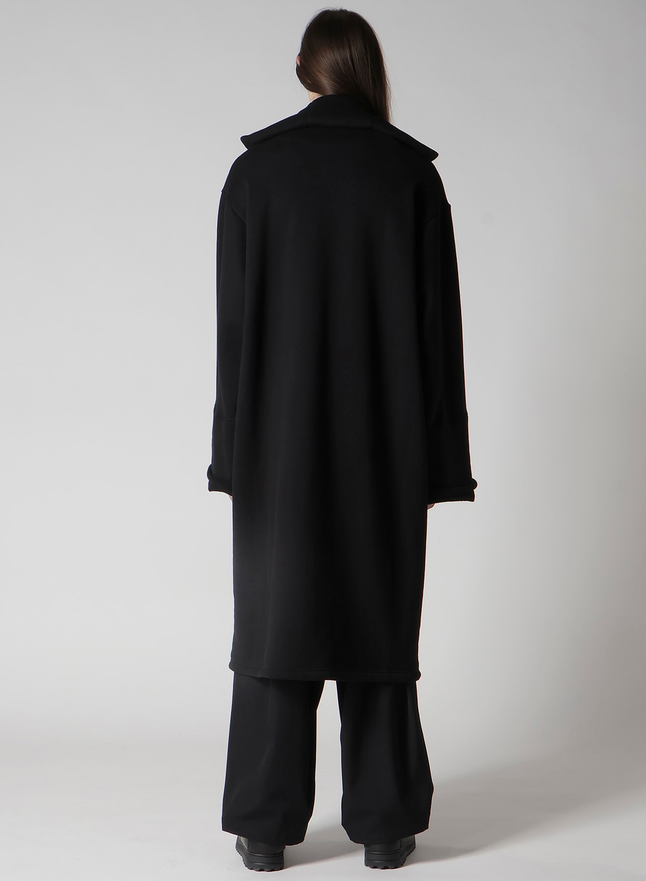 30/2 LOW GAUGE FRENCH TERRY PADDED LONG DESIGNED COLLAR COAT