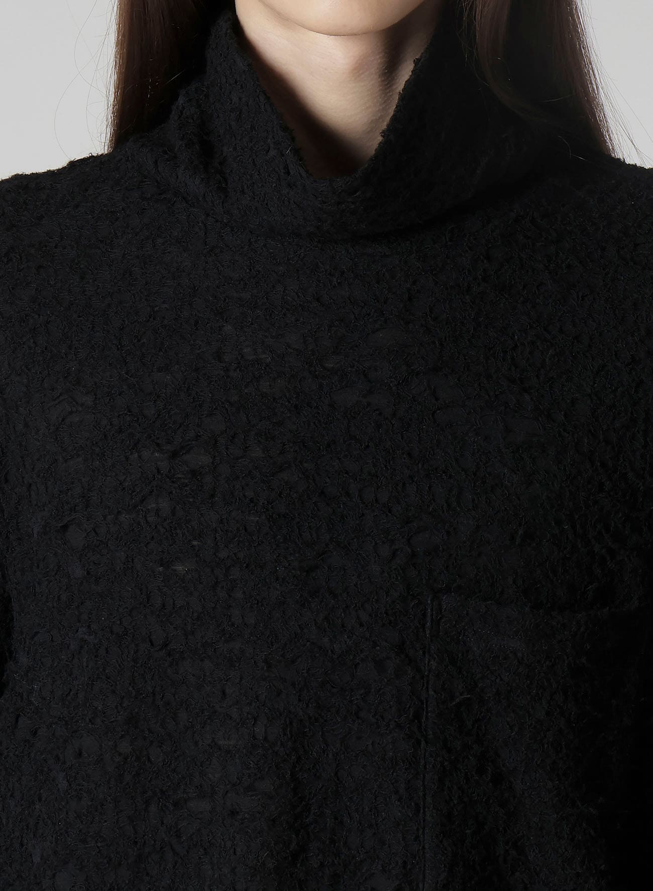 1/60 DOUBLE JACQUARD HIGH NECK PULLOVER