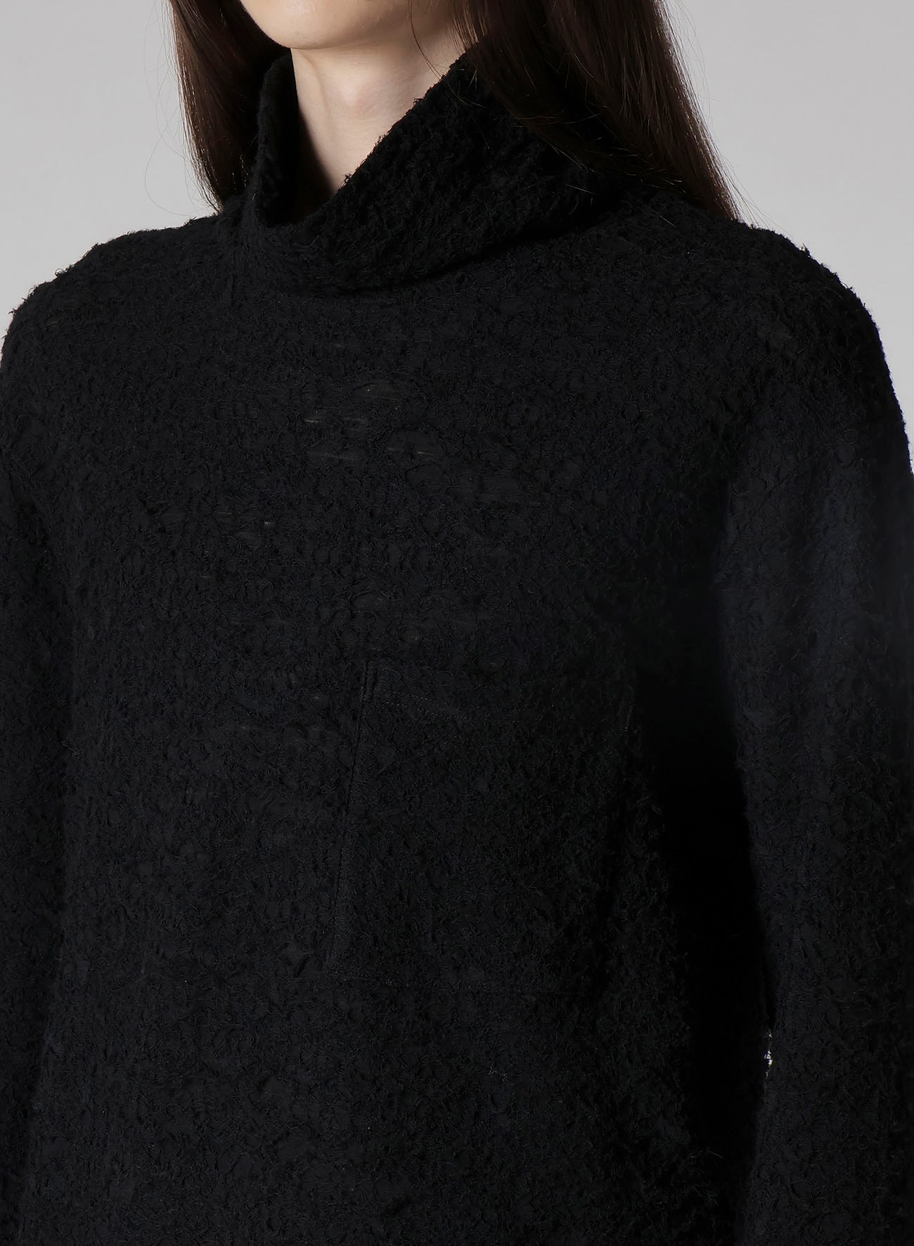 1/60 DOUBLE JACQUARD HIGH NECK PULLOVER