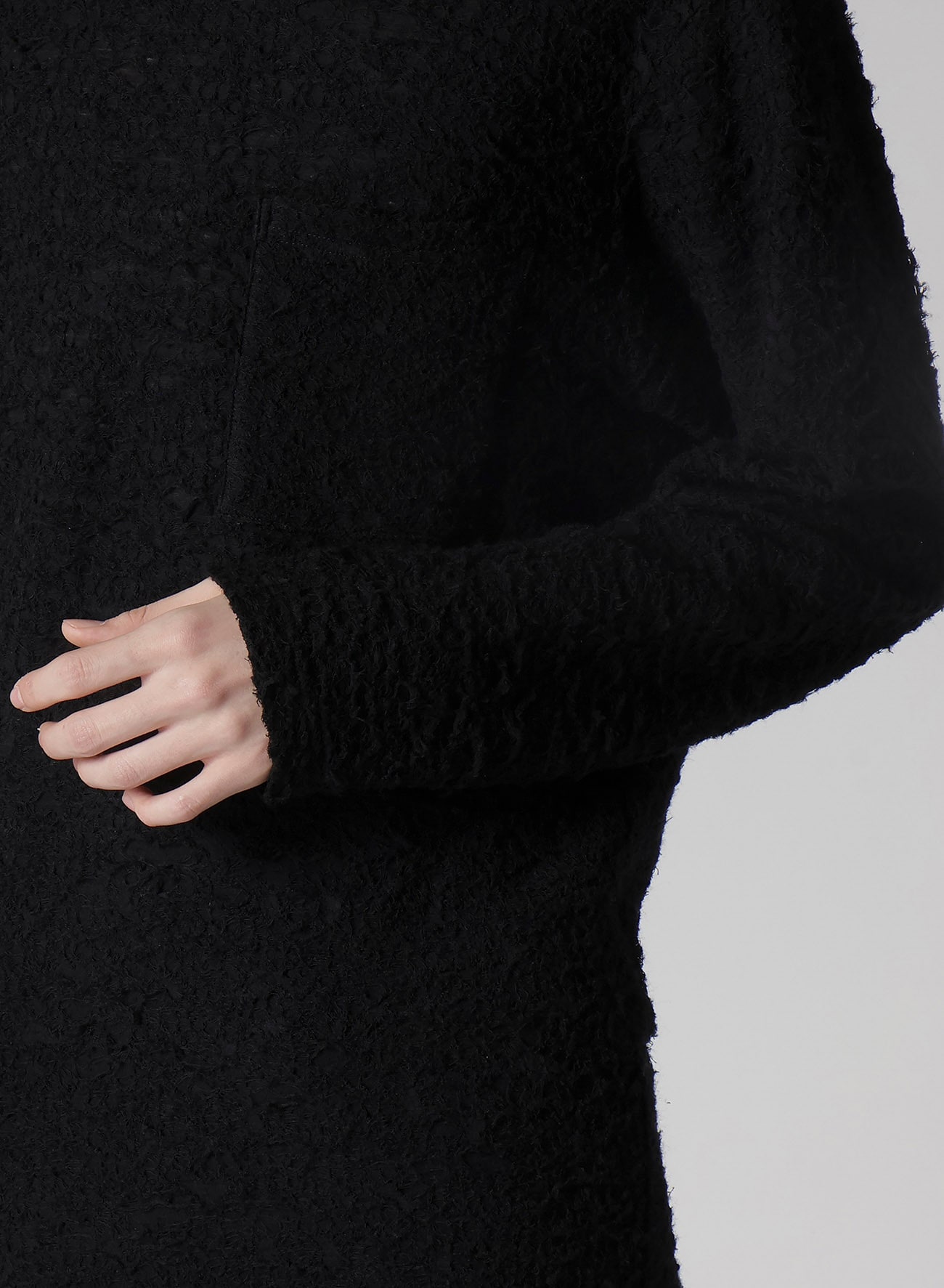 1/60 DOUBLE JACQUARD HIGH NECK PULLOVER