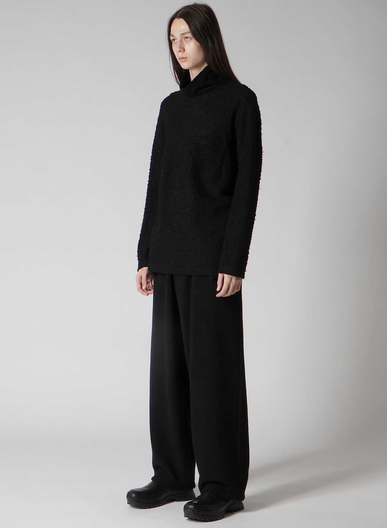 1/60 DOUBLE JACQUARD HIGH NECK PULLOVER