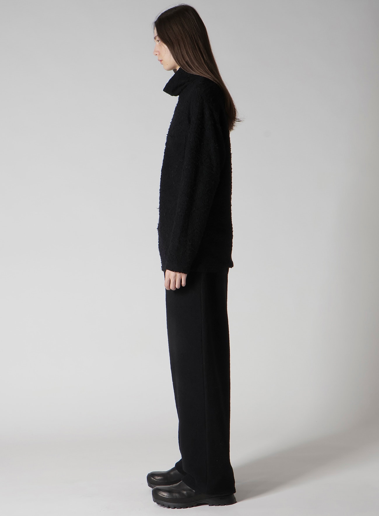 1/60 DOUBLE JACQUARD HIGH NECK PULLOVER