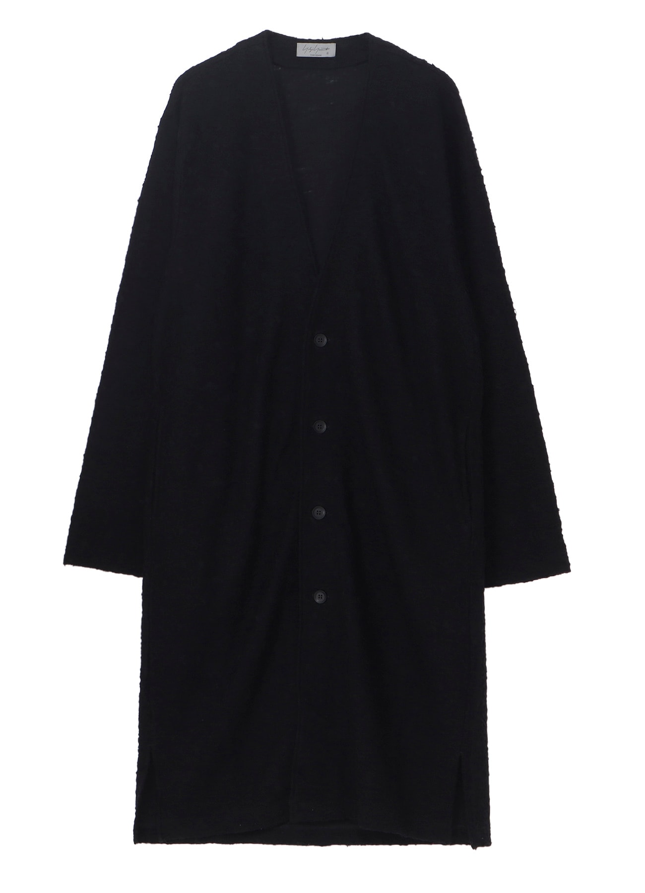 1/60 DOUBLE JACQUARD LONG CARDIGAN