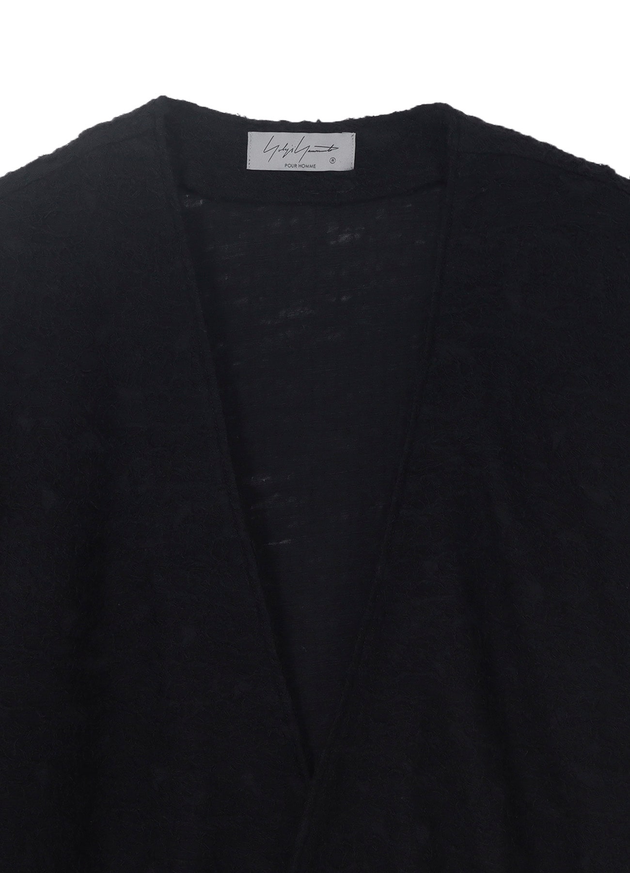 1/60 DOUBLE JACQUARD LONG CARDIGAN