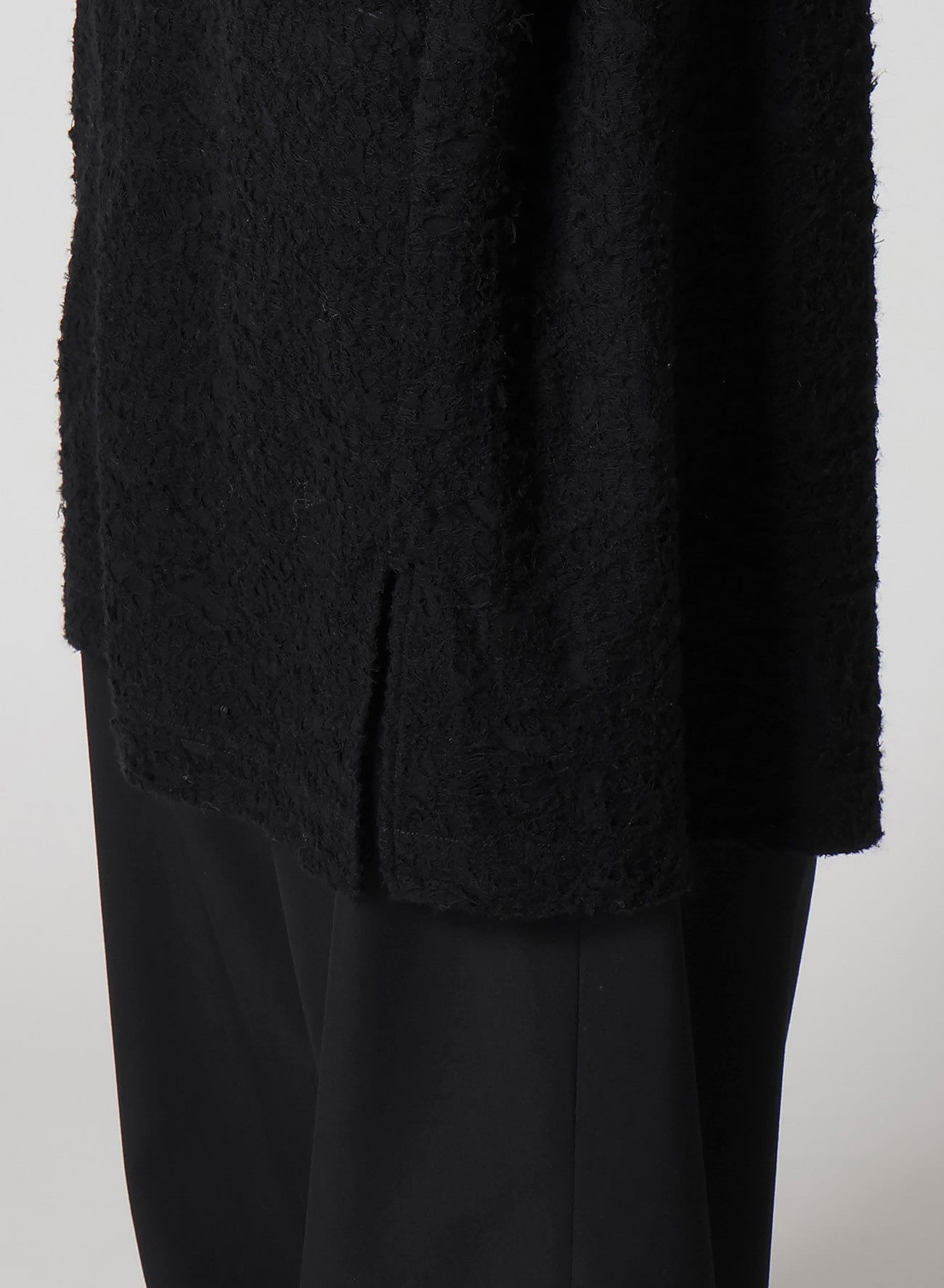1/60 DOUBLE JACQUARD LONG CARDIGAN