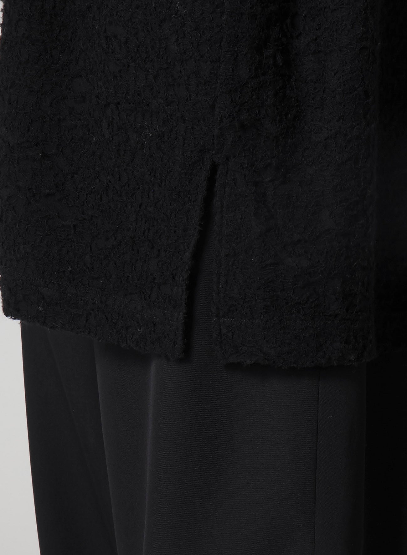 1/60 DOUBLE JACQUARD LONG CARDIGAN