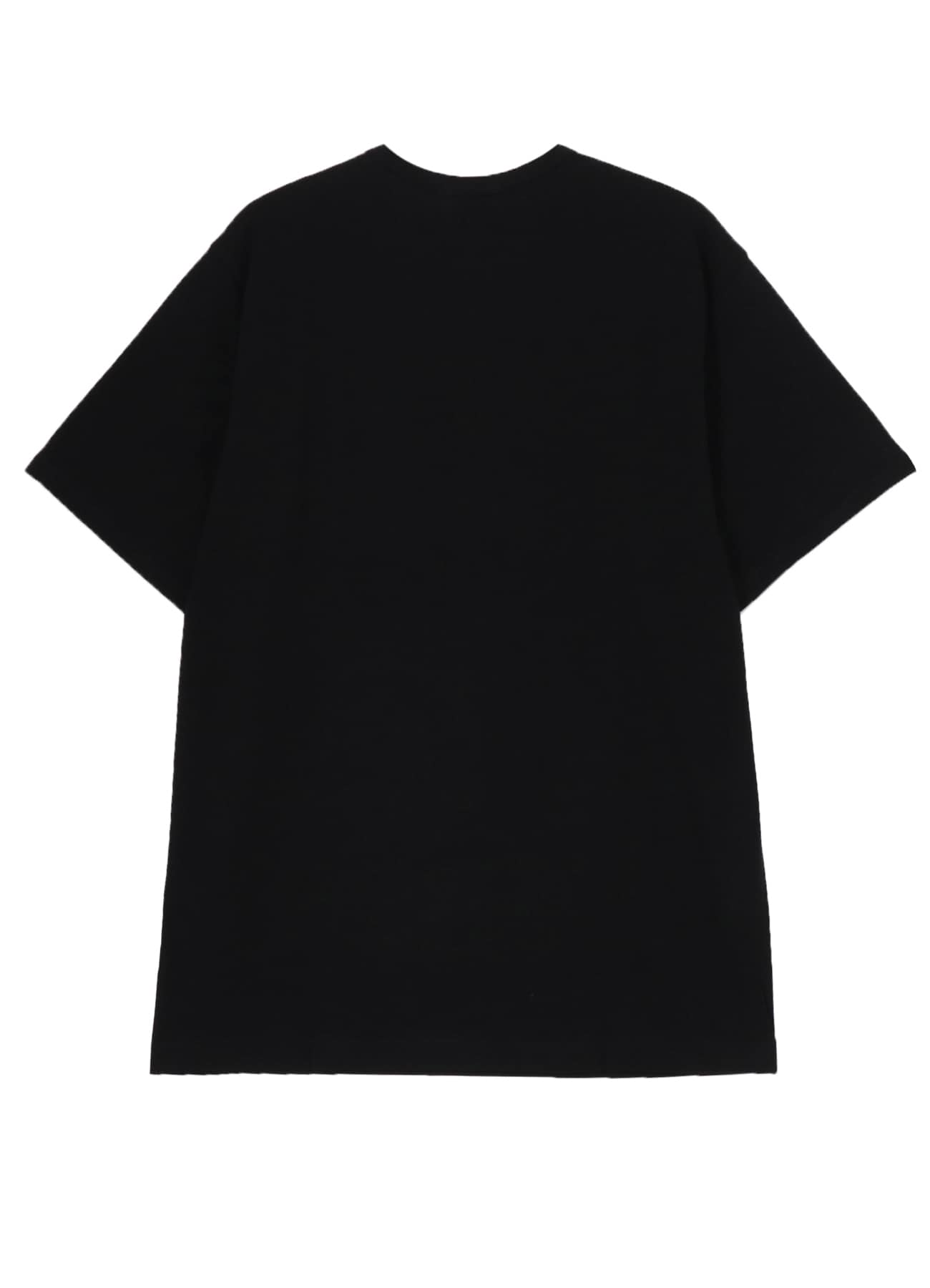 yohji yamamoto pour hoome 90' ロゴ入り カットソー PIGMENT PRINT ARCH LOGO TEE(FREE SIZE Black): Yohji Yamamoto