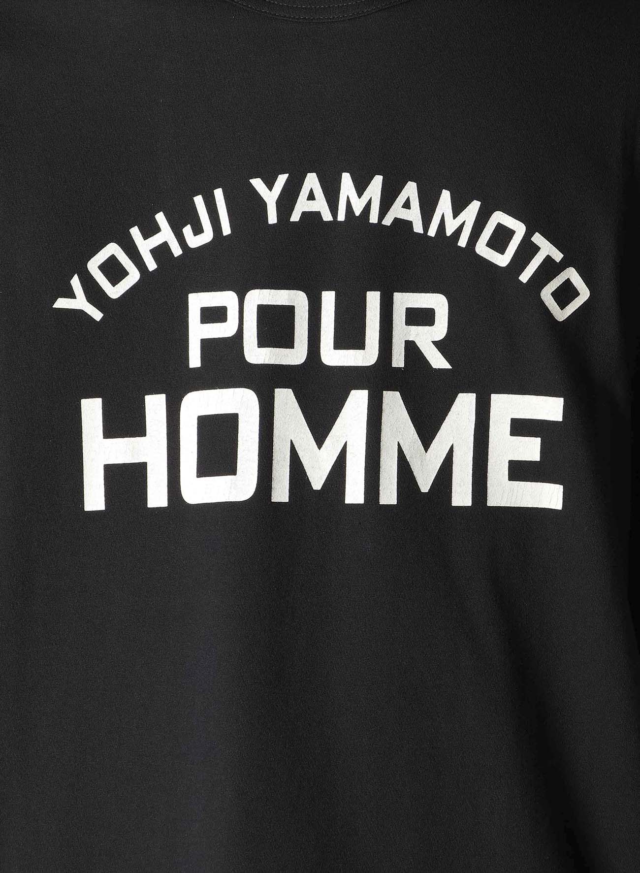 Yohji Yamamoto 鷹グラフィックTシャツ L 黒 s-VA-T02-001_1.jpg