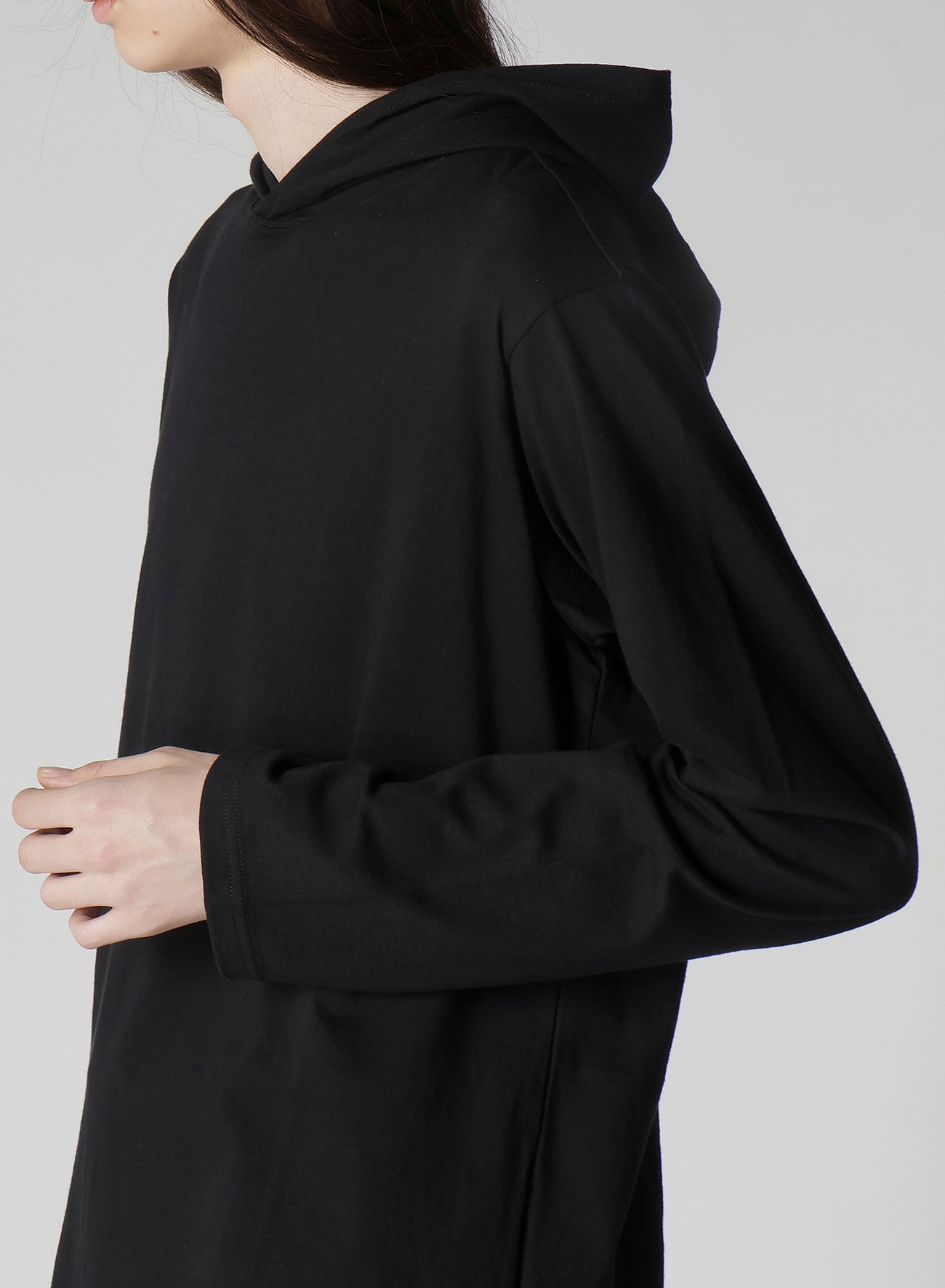 30/- PLAIN STITCH HOOD SIGNATURE PRINT HOODIE