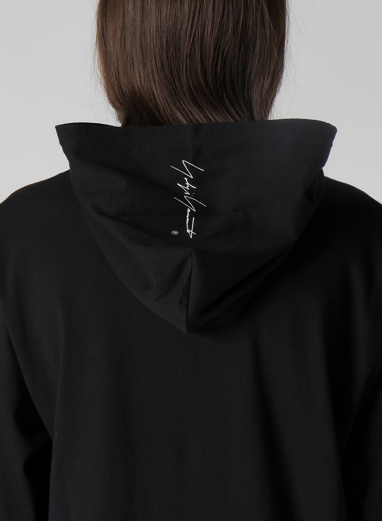 30/- PLAIN STITCH HOOD SIGNATURE PRINT HOODIE