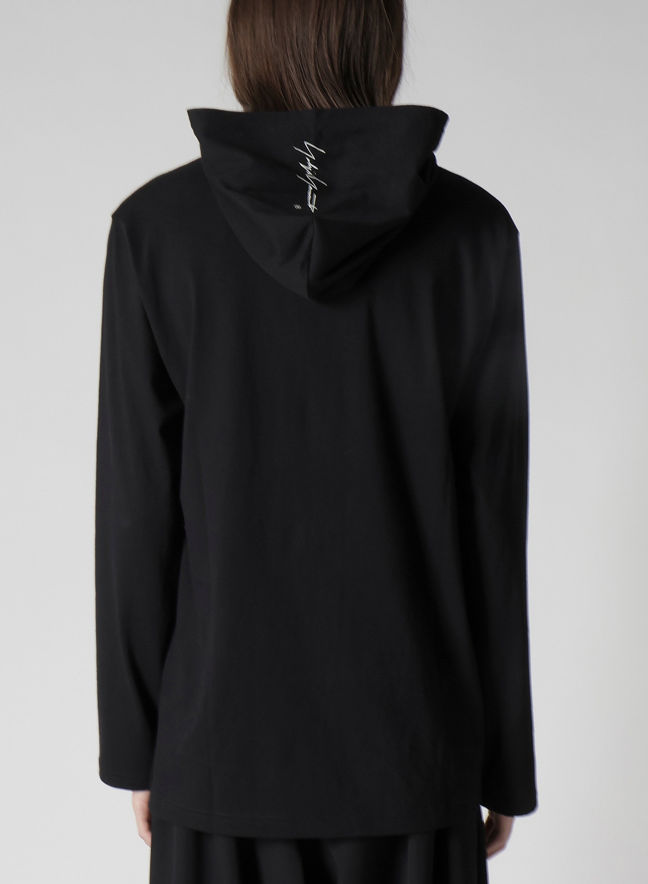 30/- PLAIN STITCH HOOD SIGNATURE PRINT HOODIE