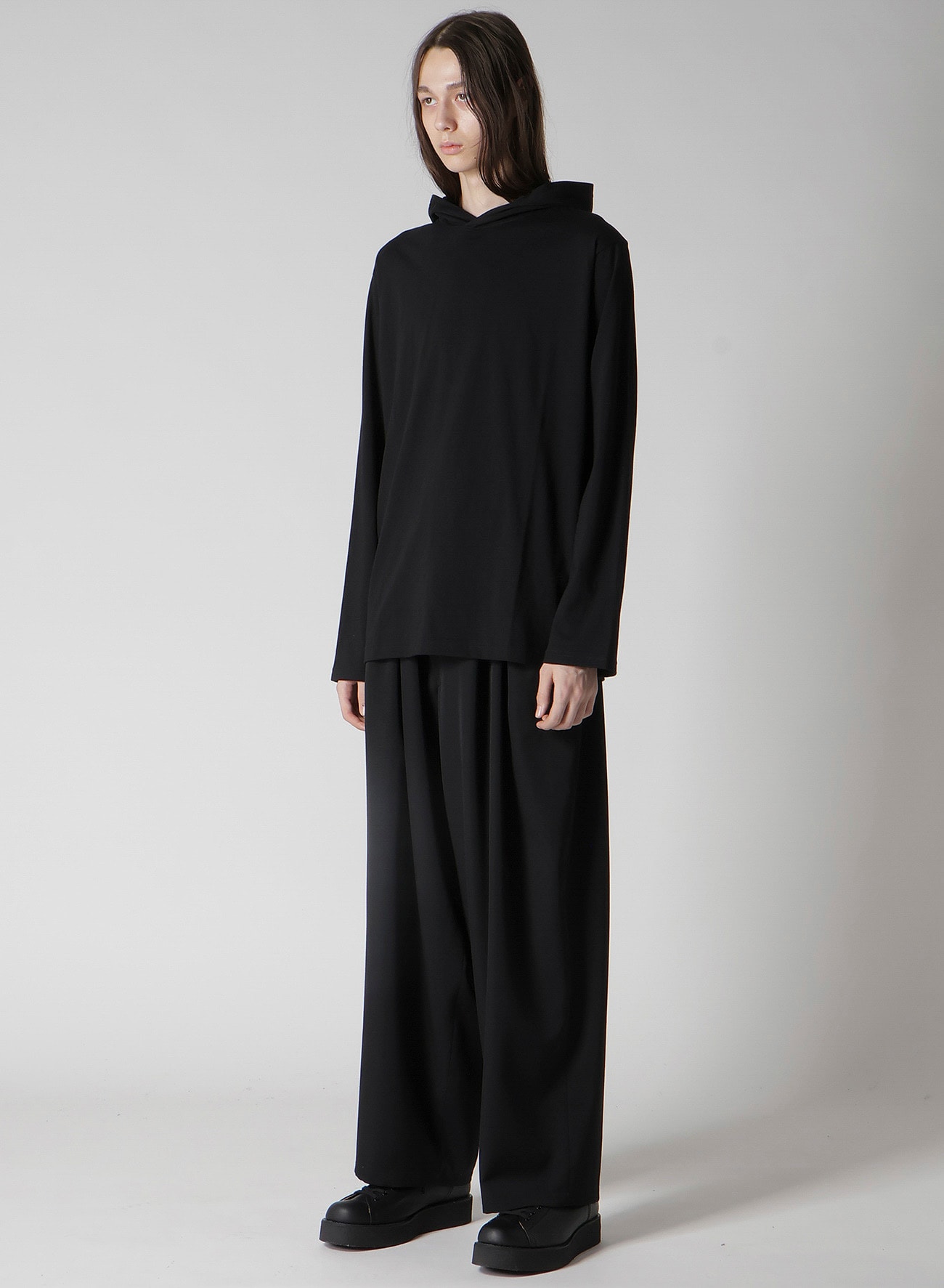 30/- PLAIN STITCH HOOD SIGNATURE PRINT HOODIE