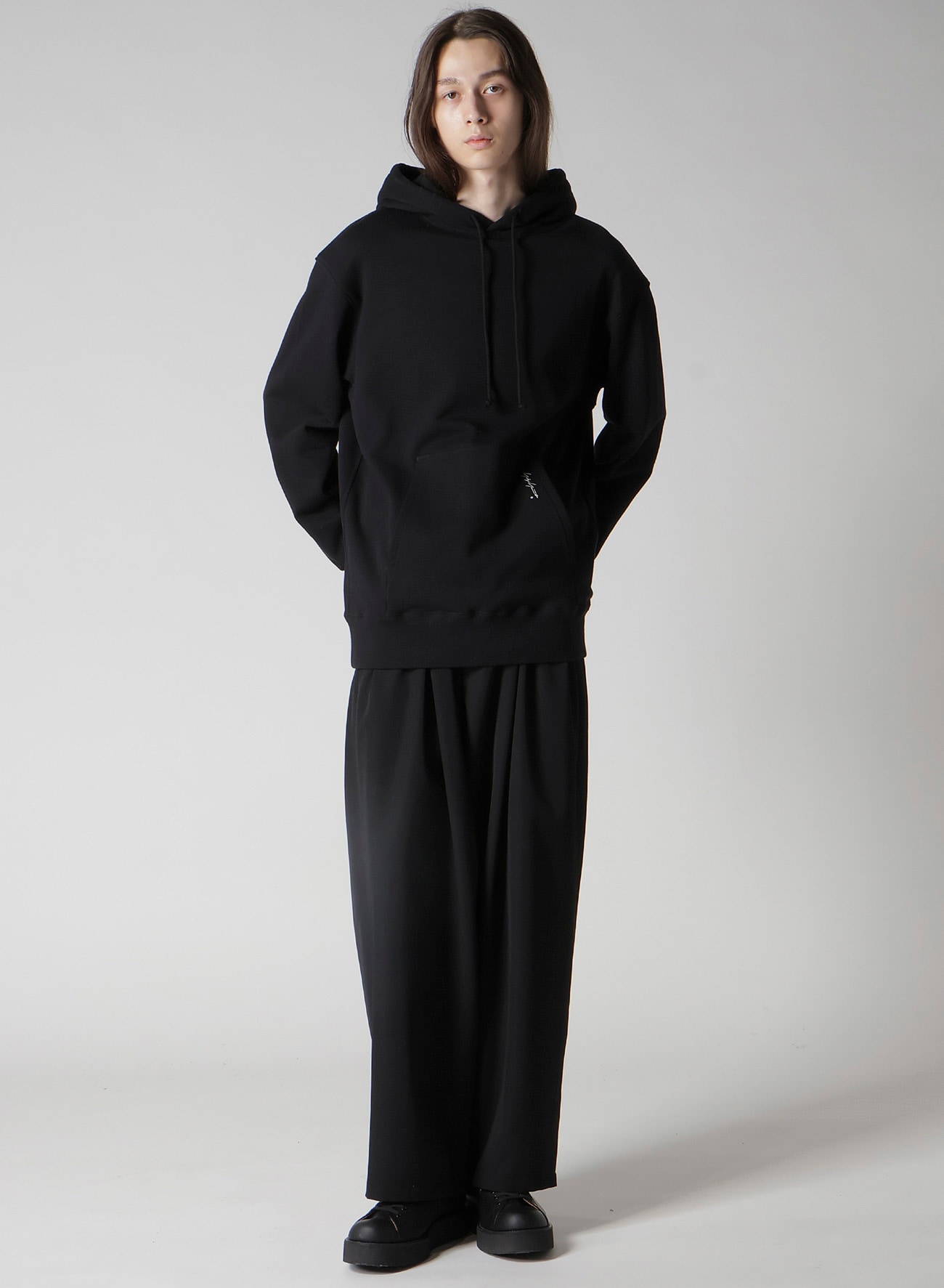 30/10 FLEECE POCKET SIGNATURE PRINT HOODIE