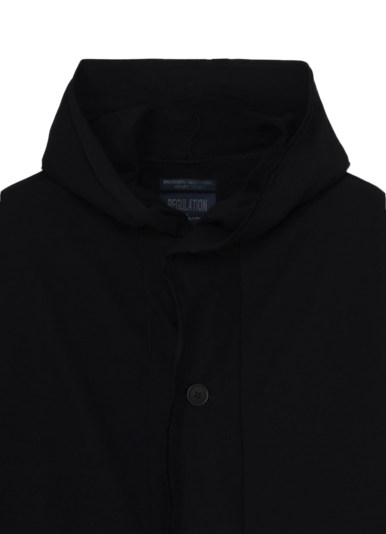 REGULATION FRENCH TERRY HOODED COAT
