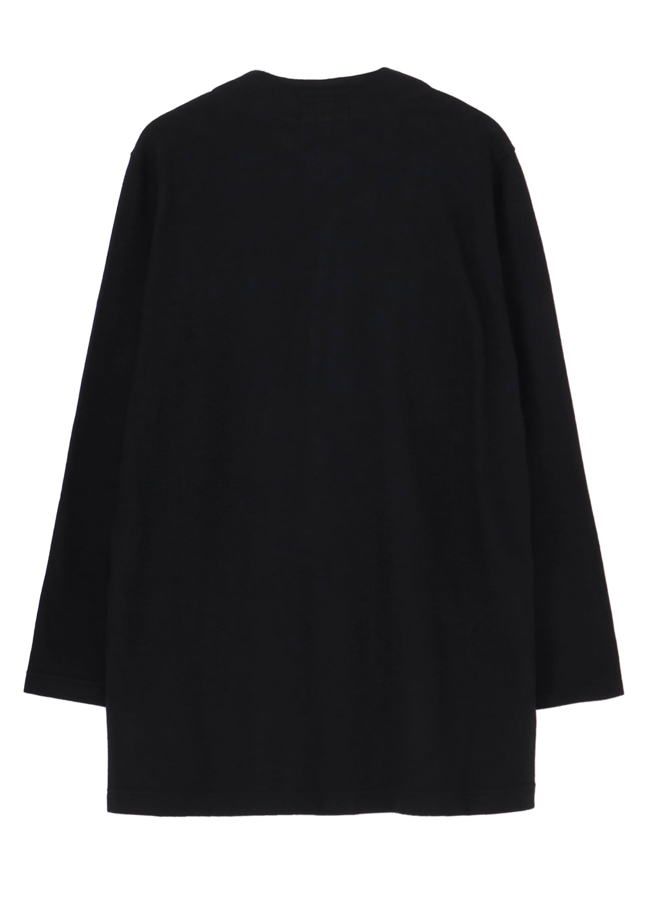 WOOLLEN JERSEY ROUND NECK JACKET