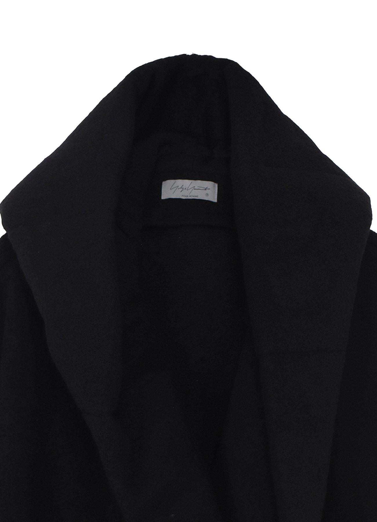 BOUCLE SINGLE JERSEY PADDED HOODED COAT