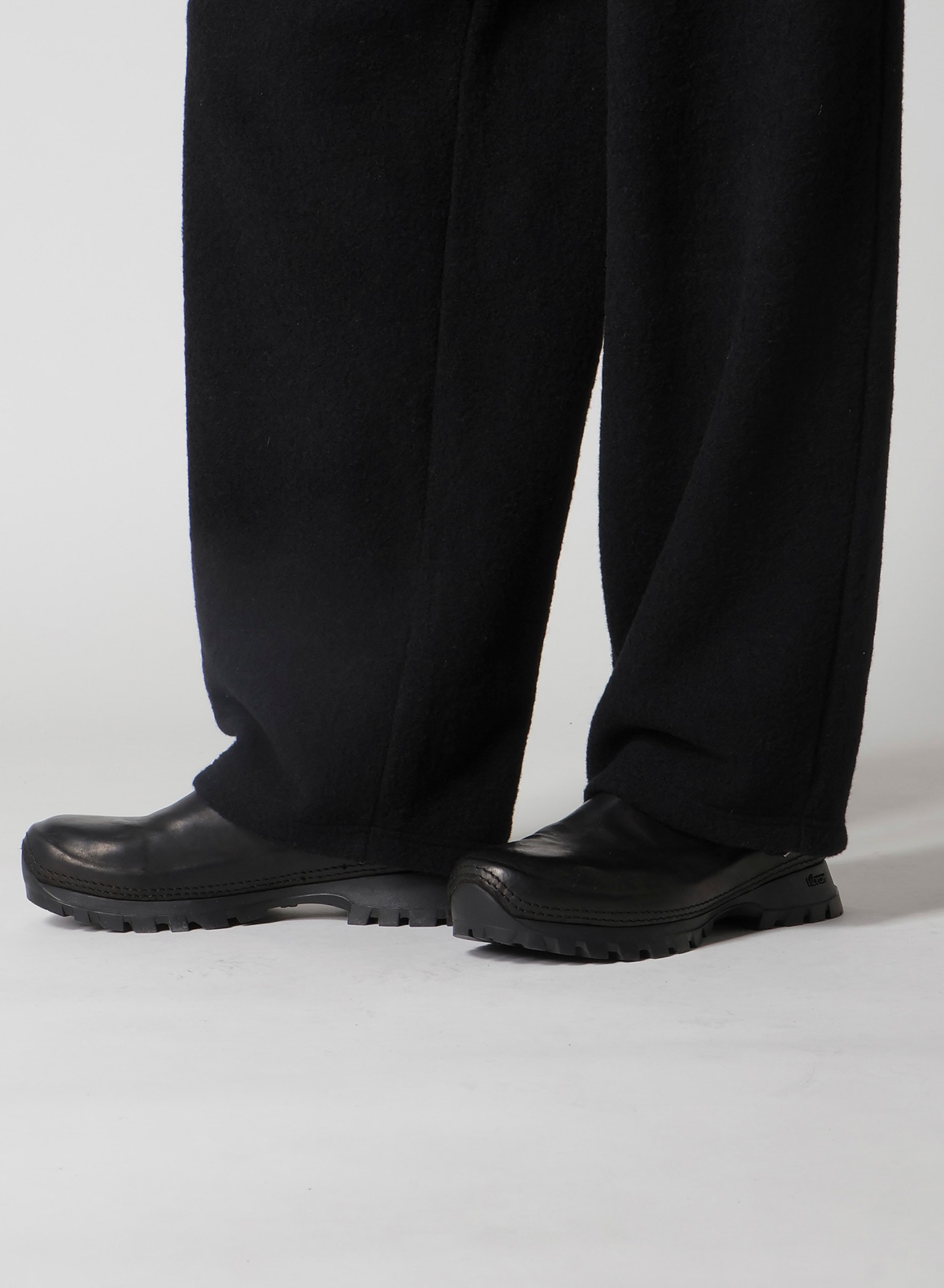 BOUCLE SINGLE JERSEY PADDED POCKET PANTS