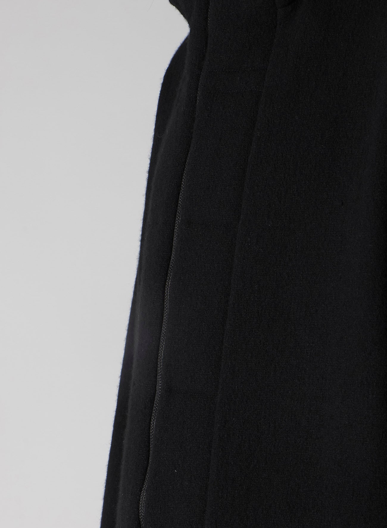 1/12 WOOL JACQUARD PADDED HOODIE