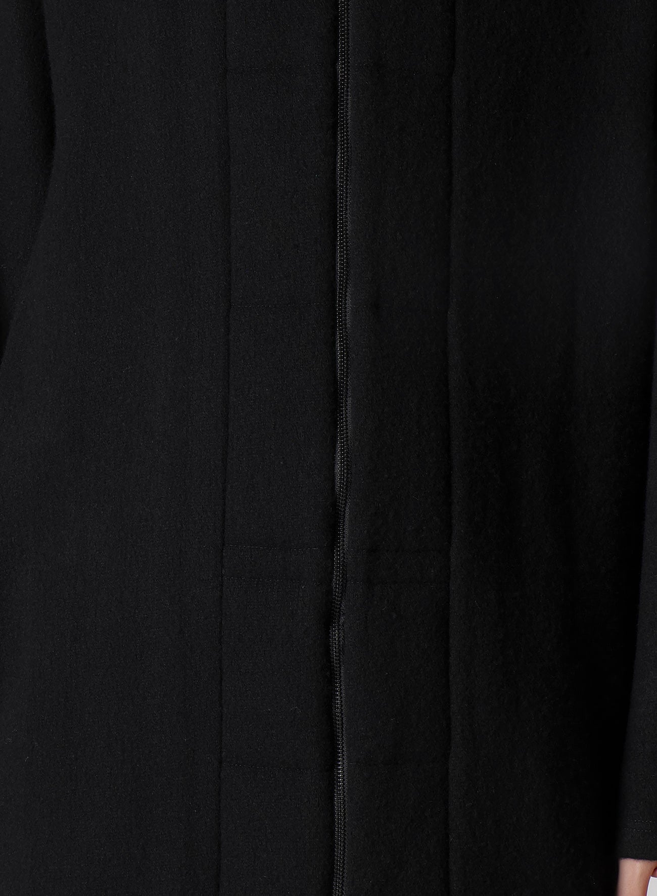 1/12 WOOL JACQUARD PADDED HOODIE