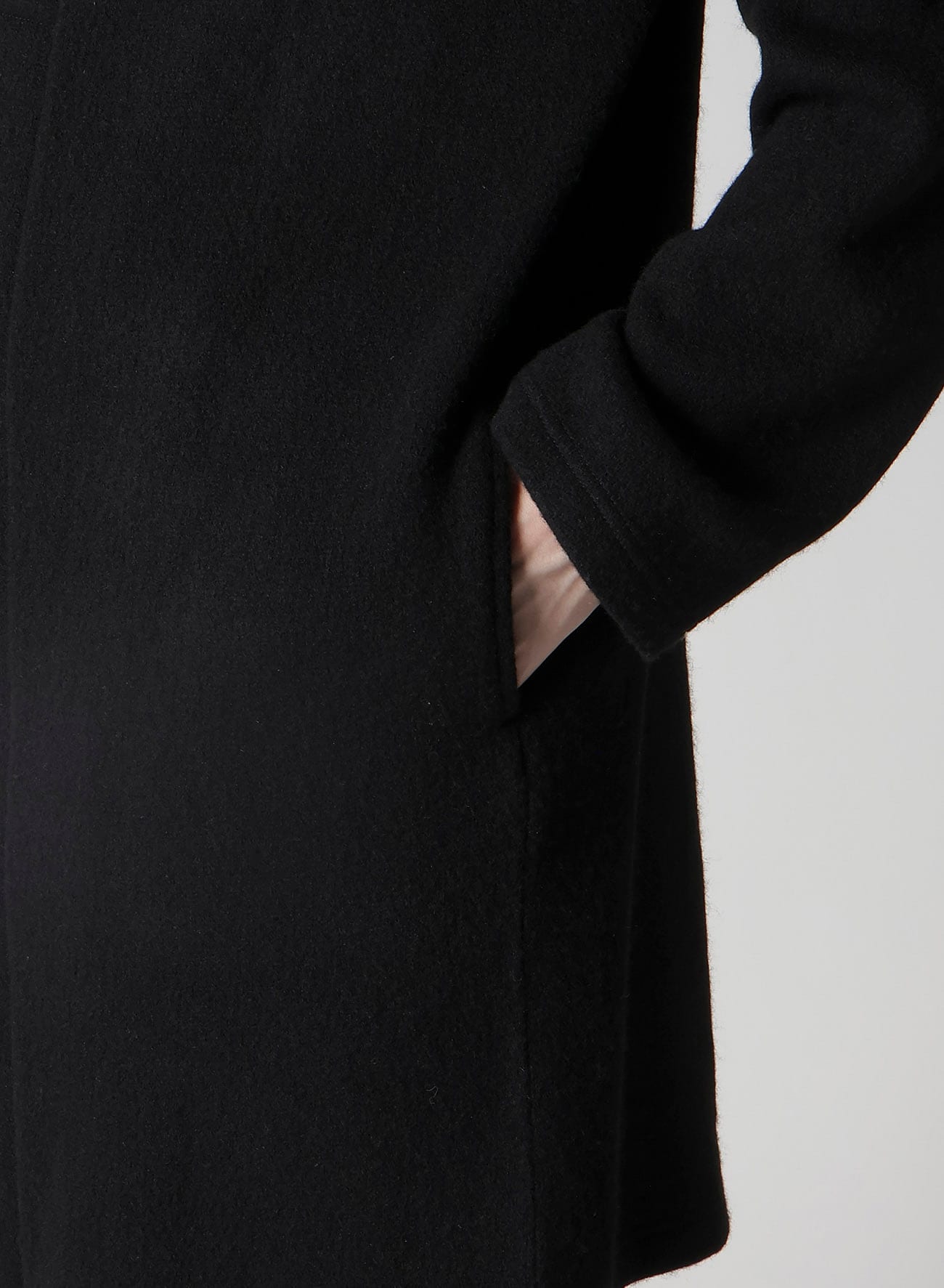 1/12 WOOL JACQUARD PADDED HOODIE