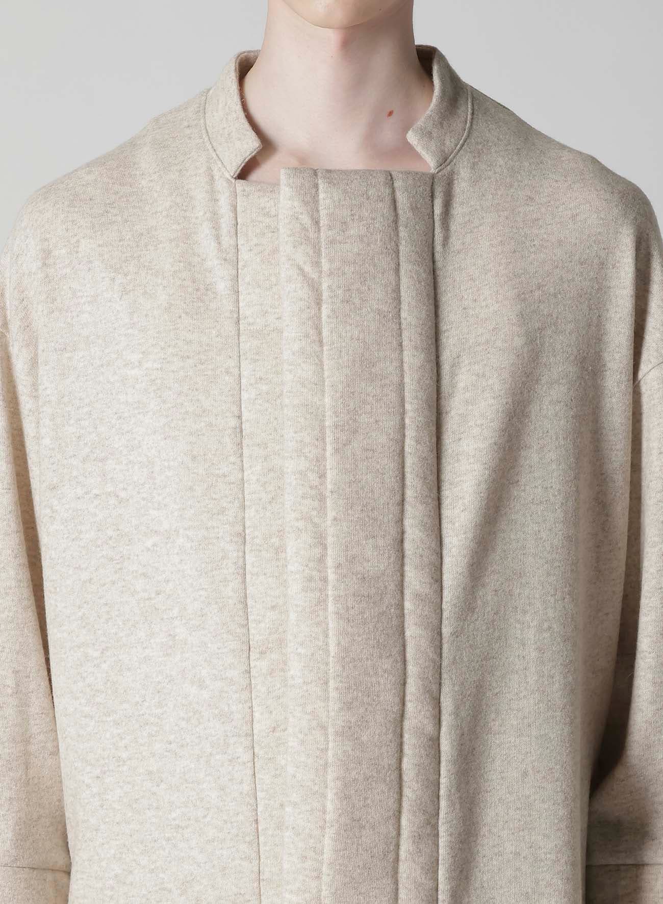 WOOLEN SINGLE PADDED JACKET