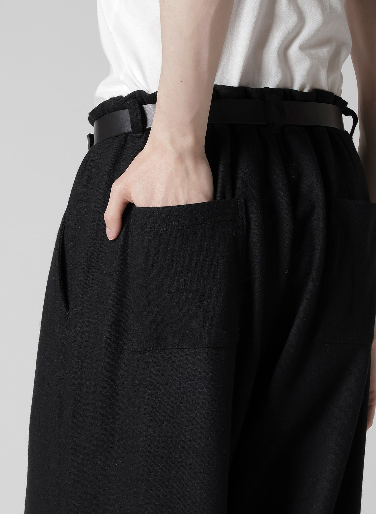 WOOLEN SINGLE JERSEY PANTS