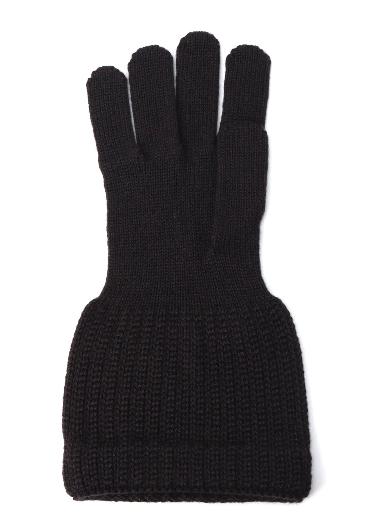 W/AC CARDIGAN STITCH KNITTED CUFFS GLOVES