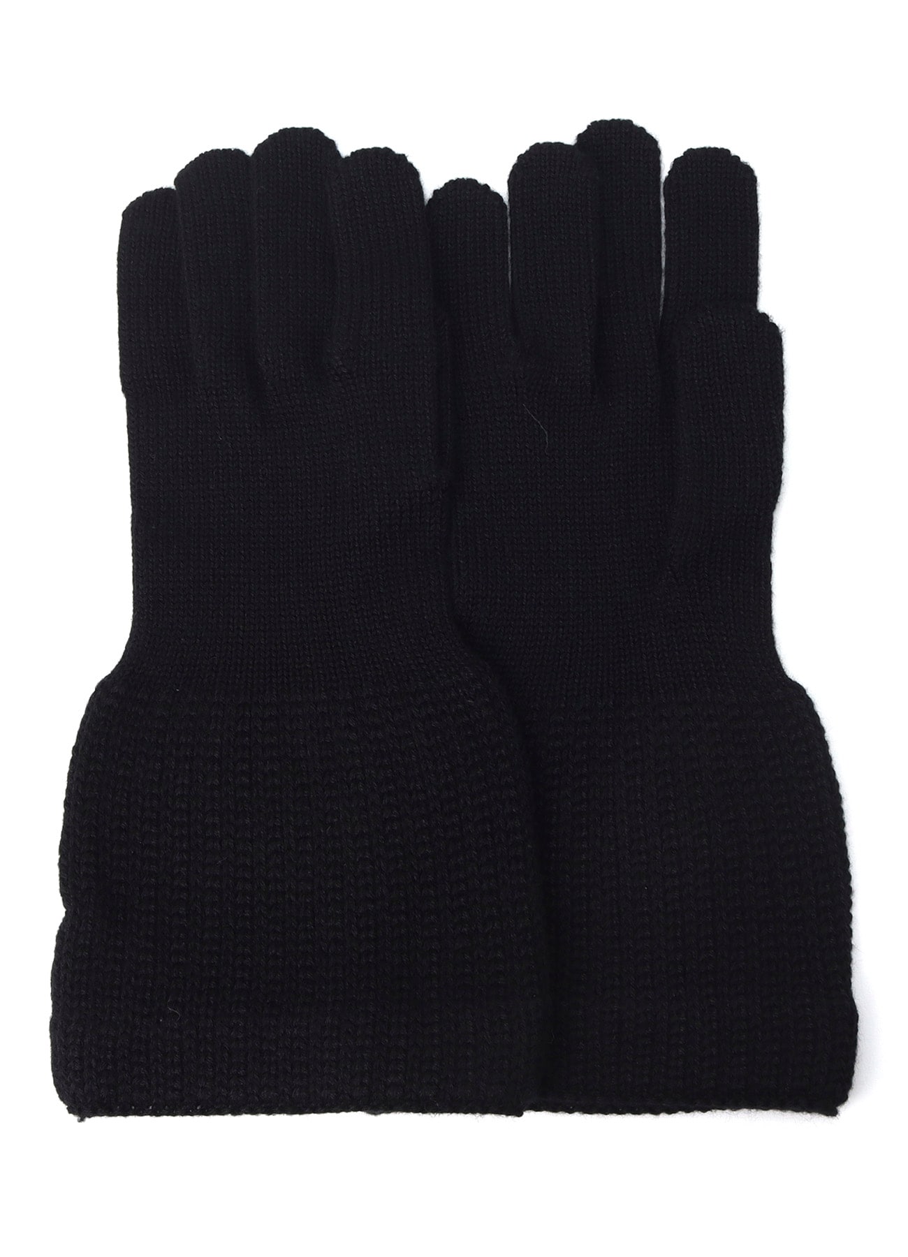 W/AC CARDIGAN STITCH KNITTED CUFFS GLOVES