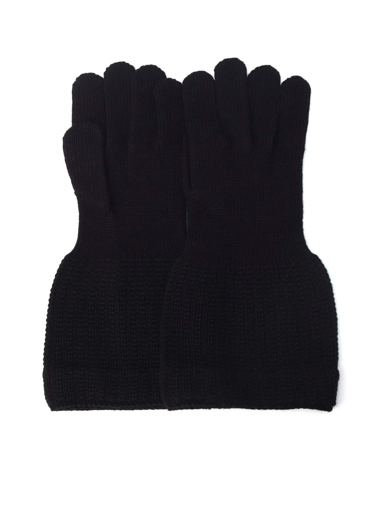 W/AC CARDIGAN STITCH KNITTED CUFFS GLOVES