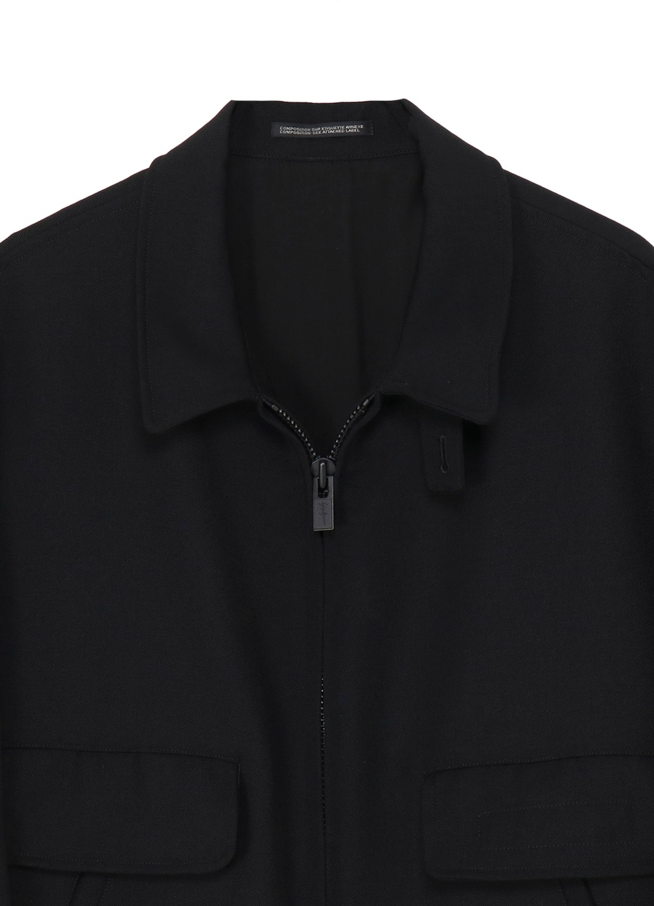 ARMY GABARDINE COLLAR TAB BLOUSON