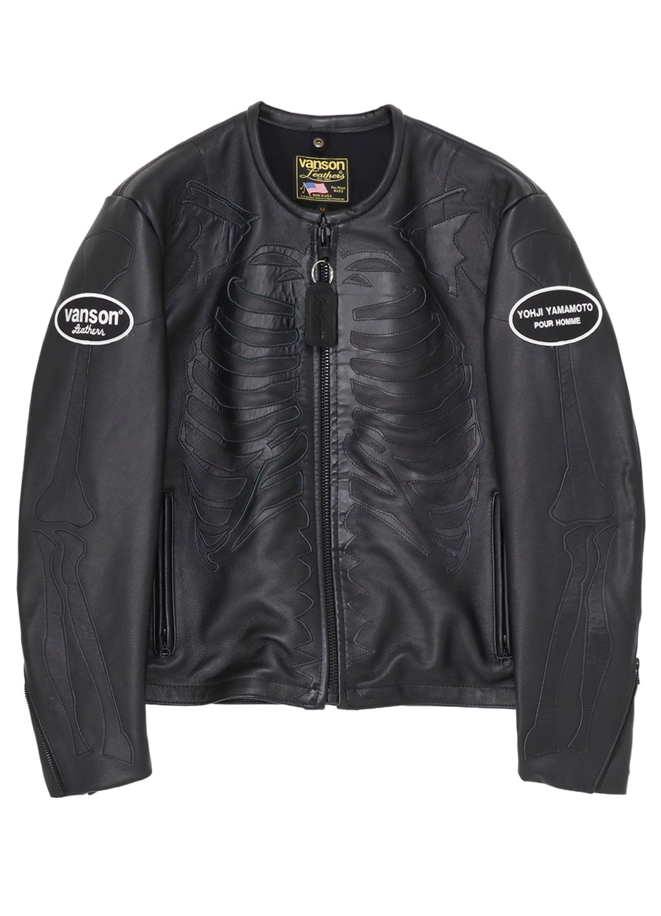 Yohji Yamamoto × VANSON LEATHERS BONE JACKET