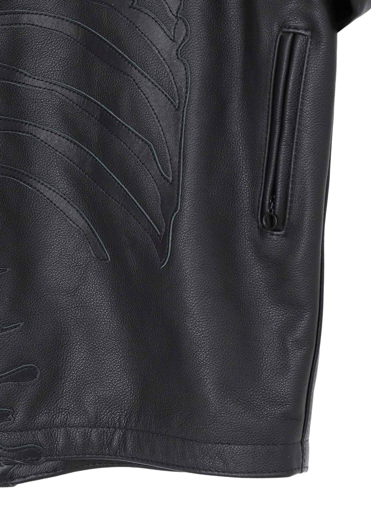 Yohji Yamamoto × VANSON LEATHERS BONE JACKET