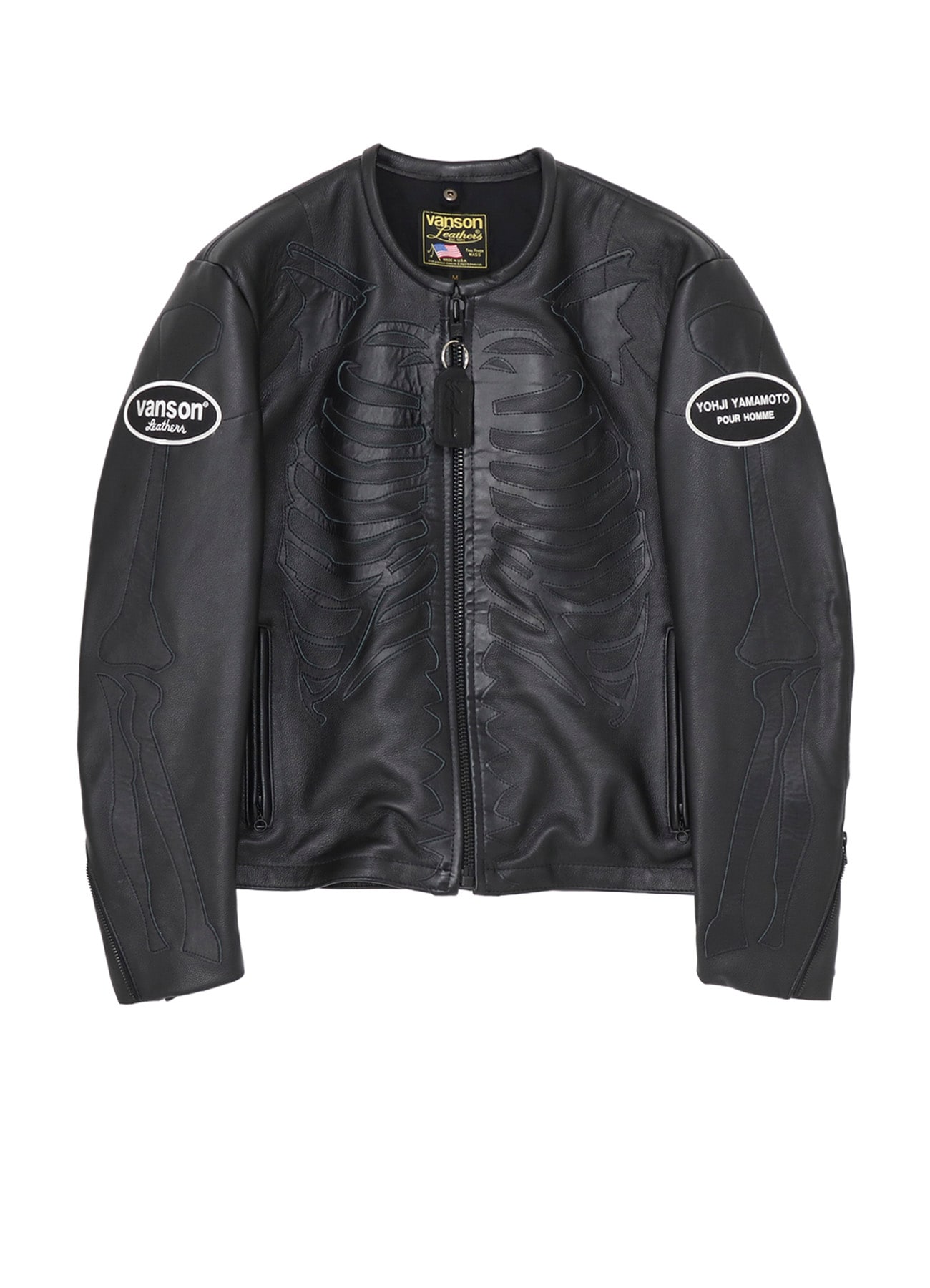 Yohji Yamamoto × VANSON LEATHERS BONE JACKET
