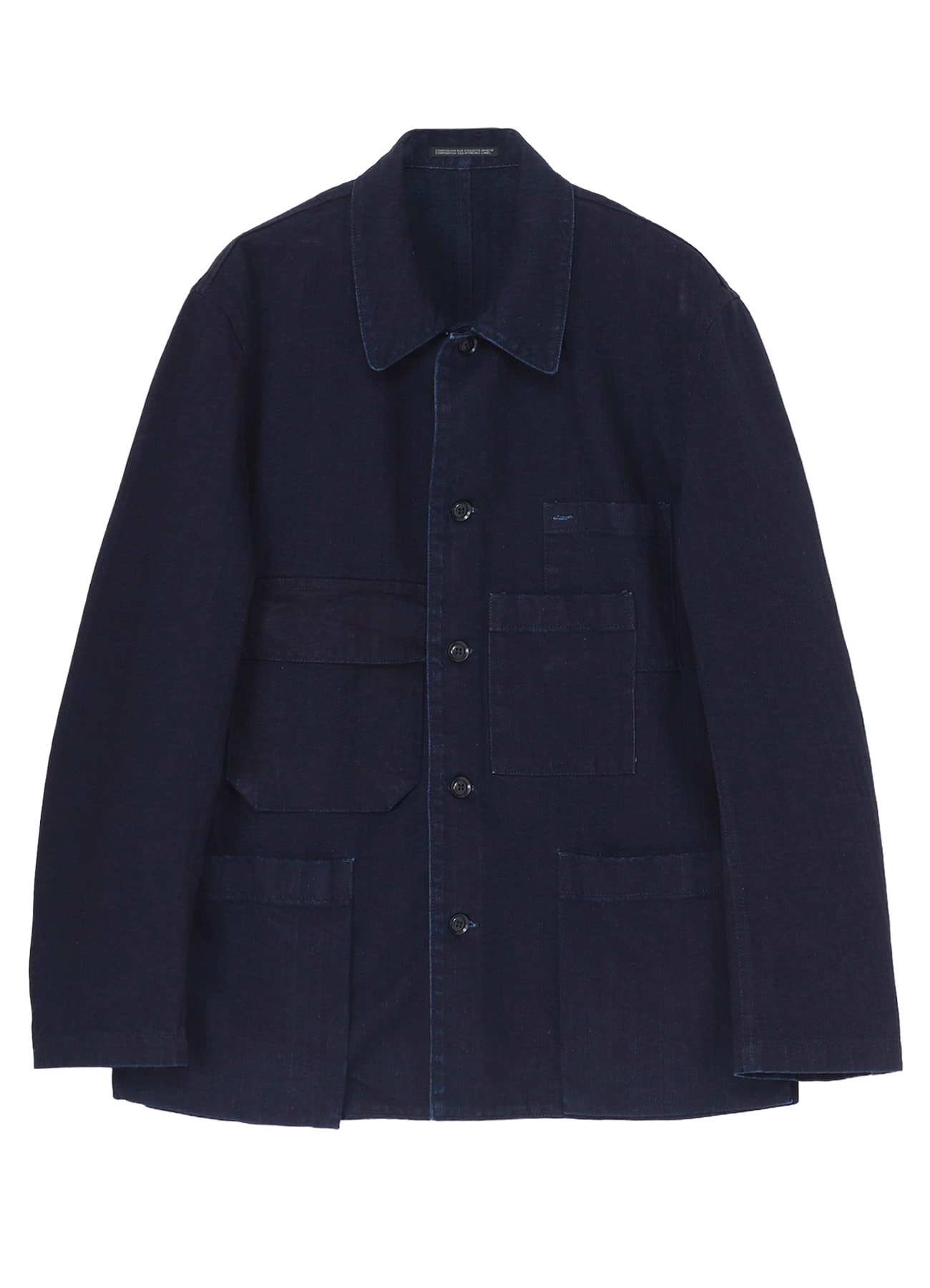 BS HERRINGBONE DENIM 5BS OVERLAP POCKET BLOUSON