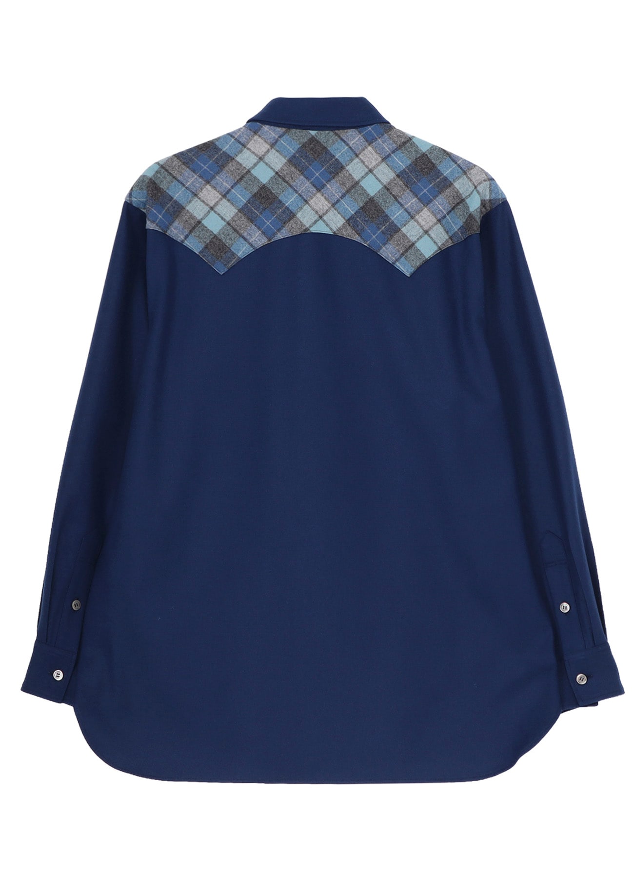 Yohji Yamamoto × PENDLETON PLAID BLOUSE E
