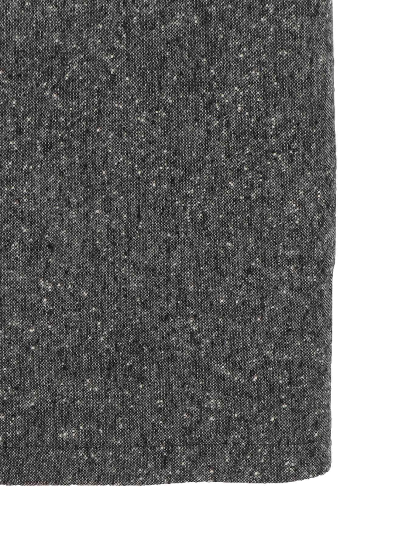 NEP TWEED FLY FRONT HOODED COAT