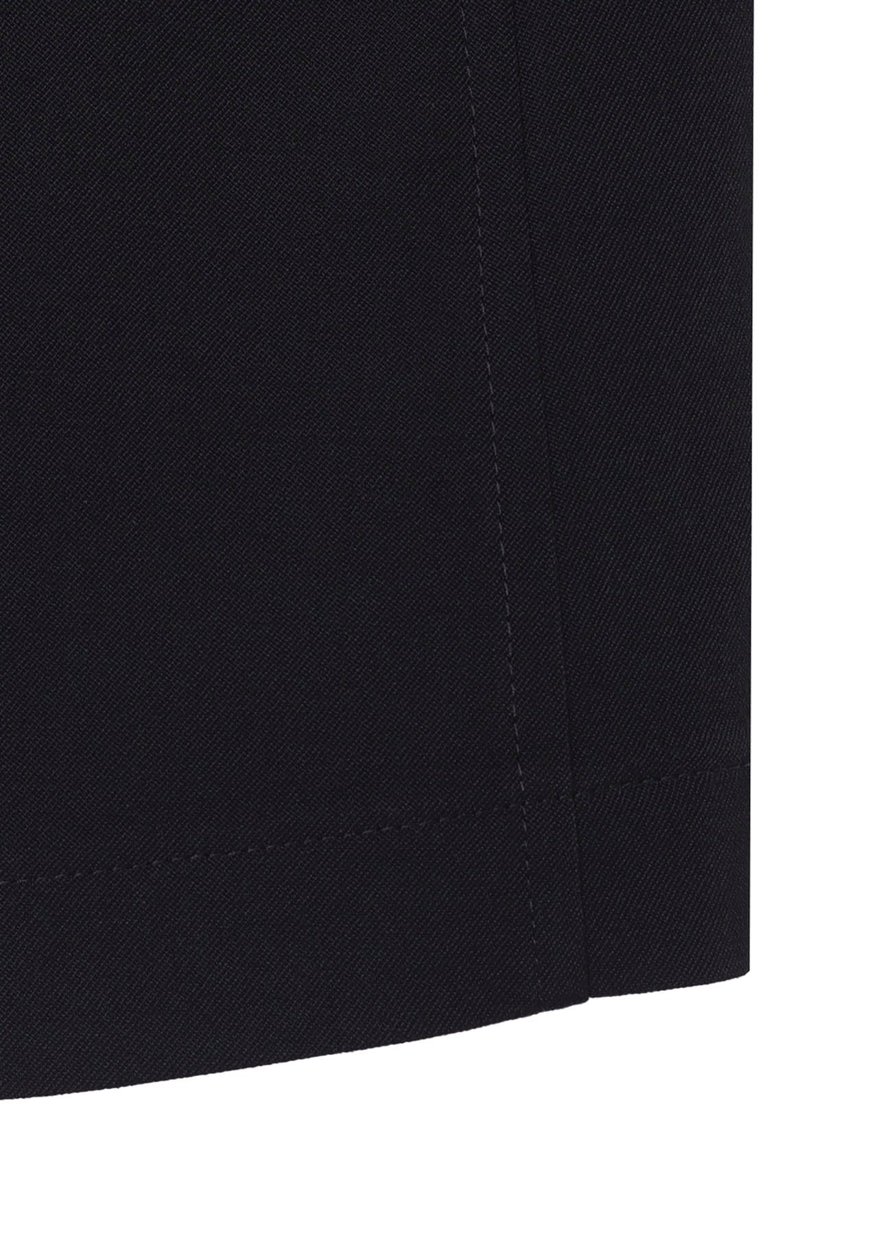 WOOL GABARDINE DOUBLE FRONT JACKET