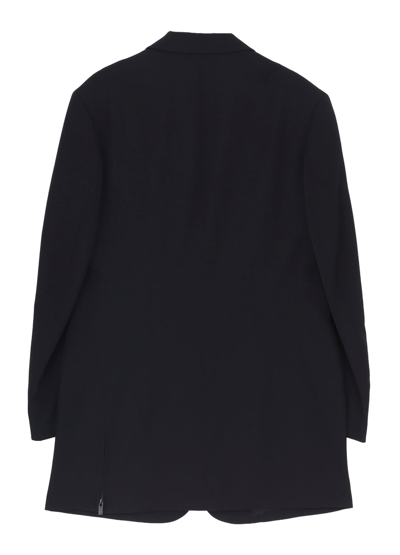 WOOL GABARDINE LEFT SEAM ZIPPER JACKET