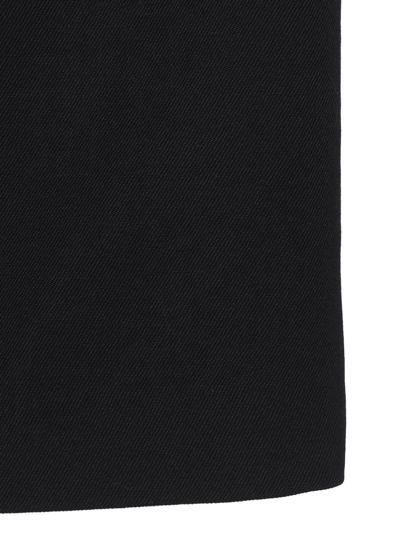 ARMY GABARDINE ZIPPER LONG JACKET