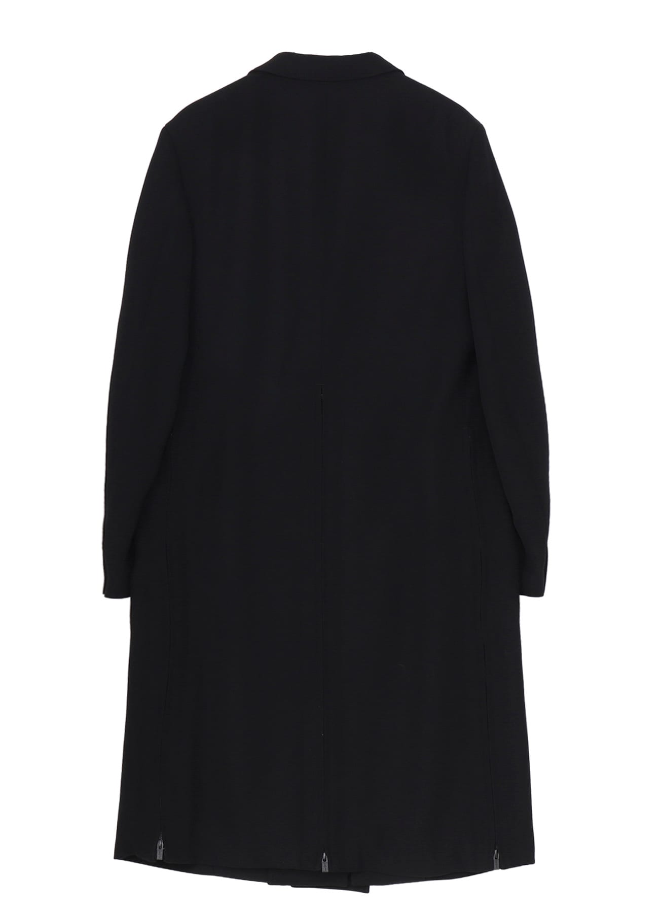 ARMY GABARDINE ZIPPER LONG JACKET