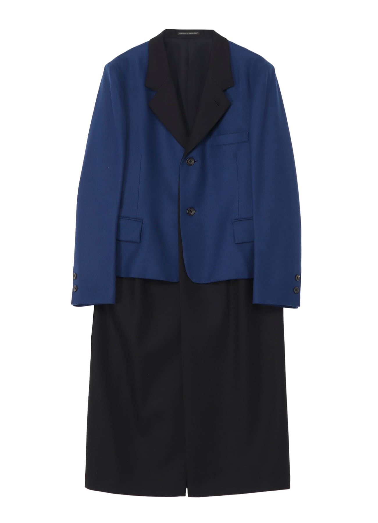 Yohji Yamamoto × PENDLETON DOCKING  LONG JACKET A