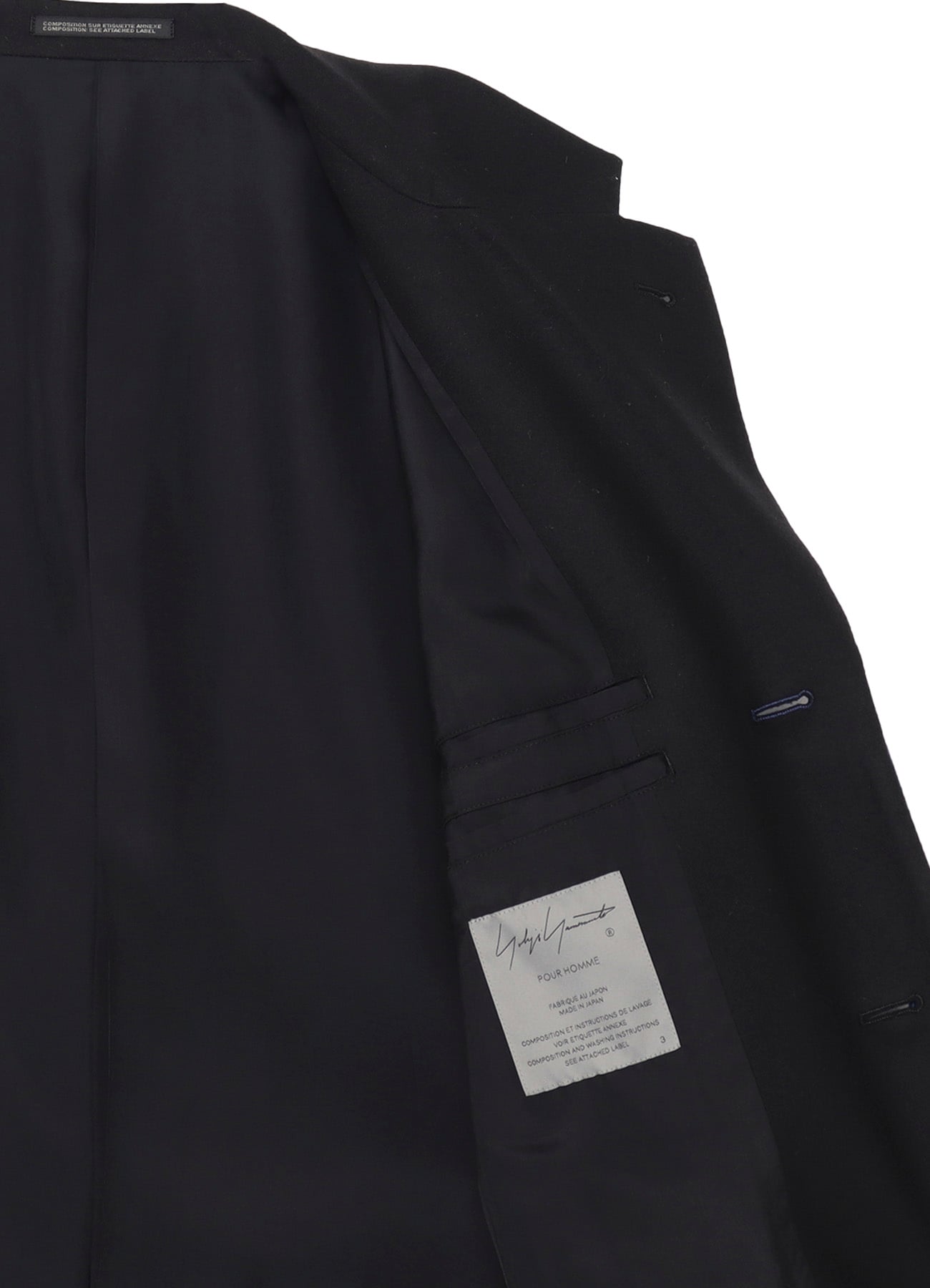 Yohji Yamamoto × PENDLETON DOCKING  LONG JACKET A