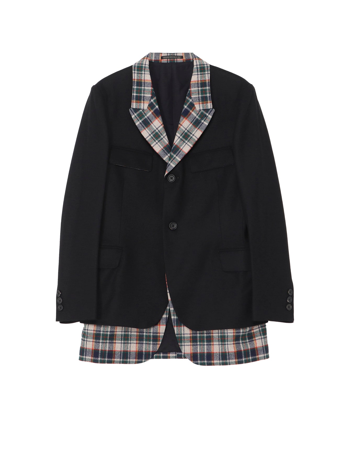 Yohji Yamamoto × PENDLETON DOCKING SHORT JACKET A