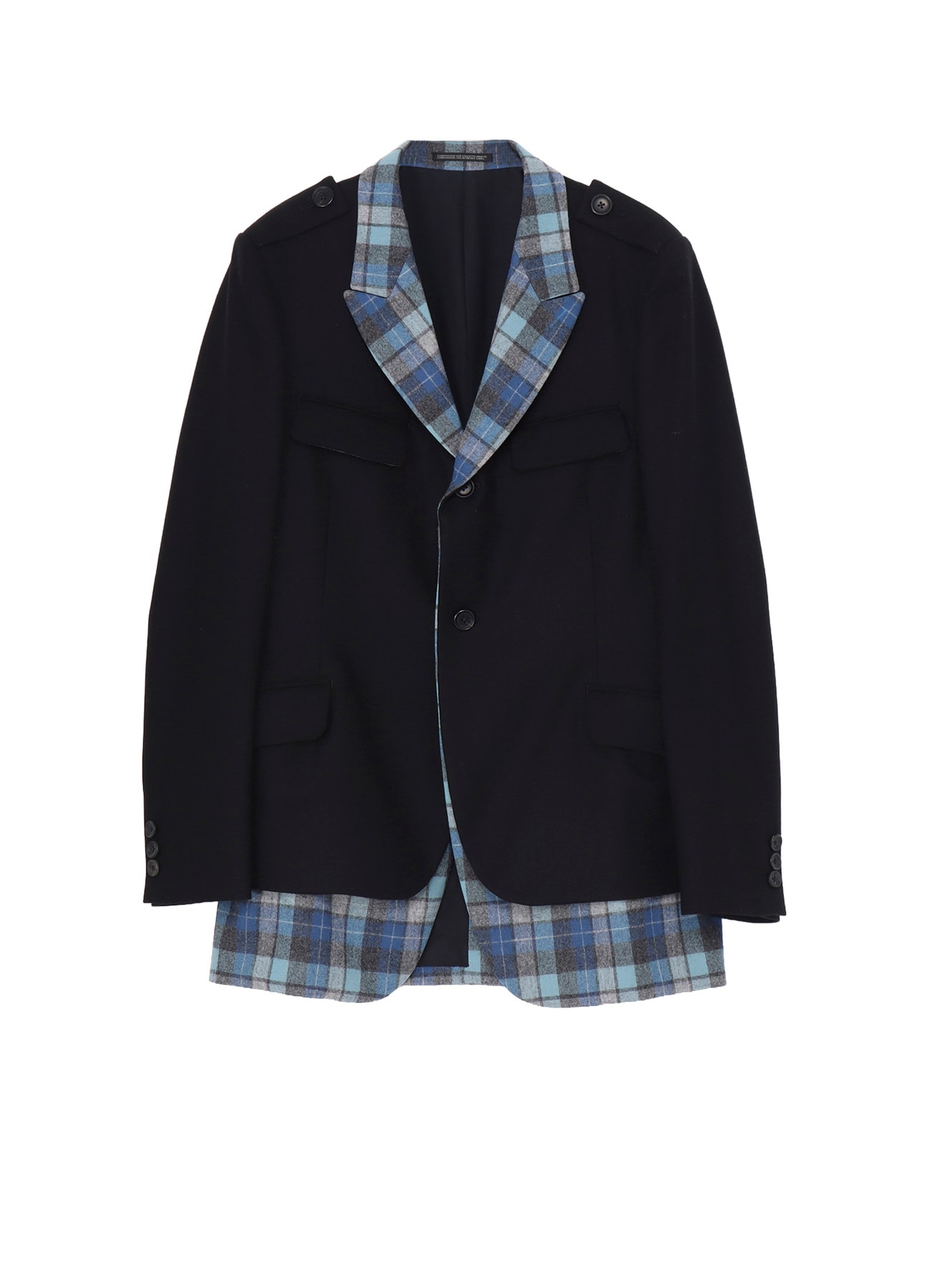 Yohji Yamamoto × PENDLETON DOCKING SHORT JACKET B