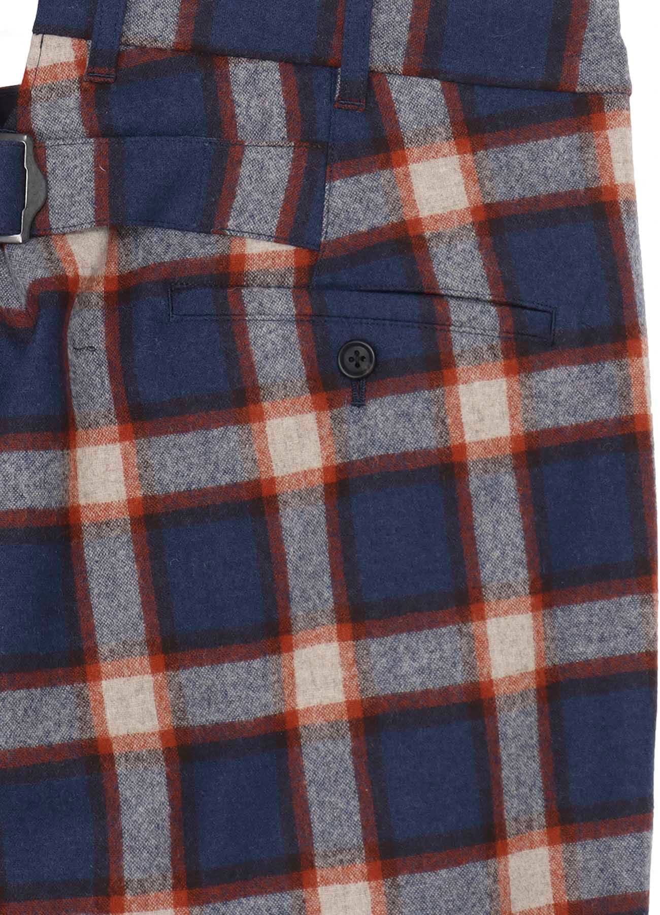 Yohji Yamamoto × PENDLETON PLAID PANTS B