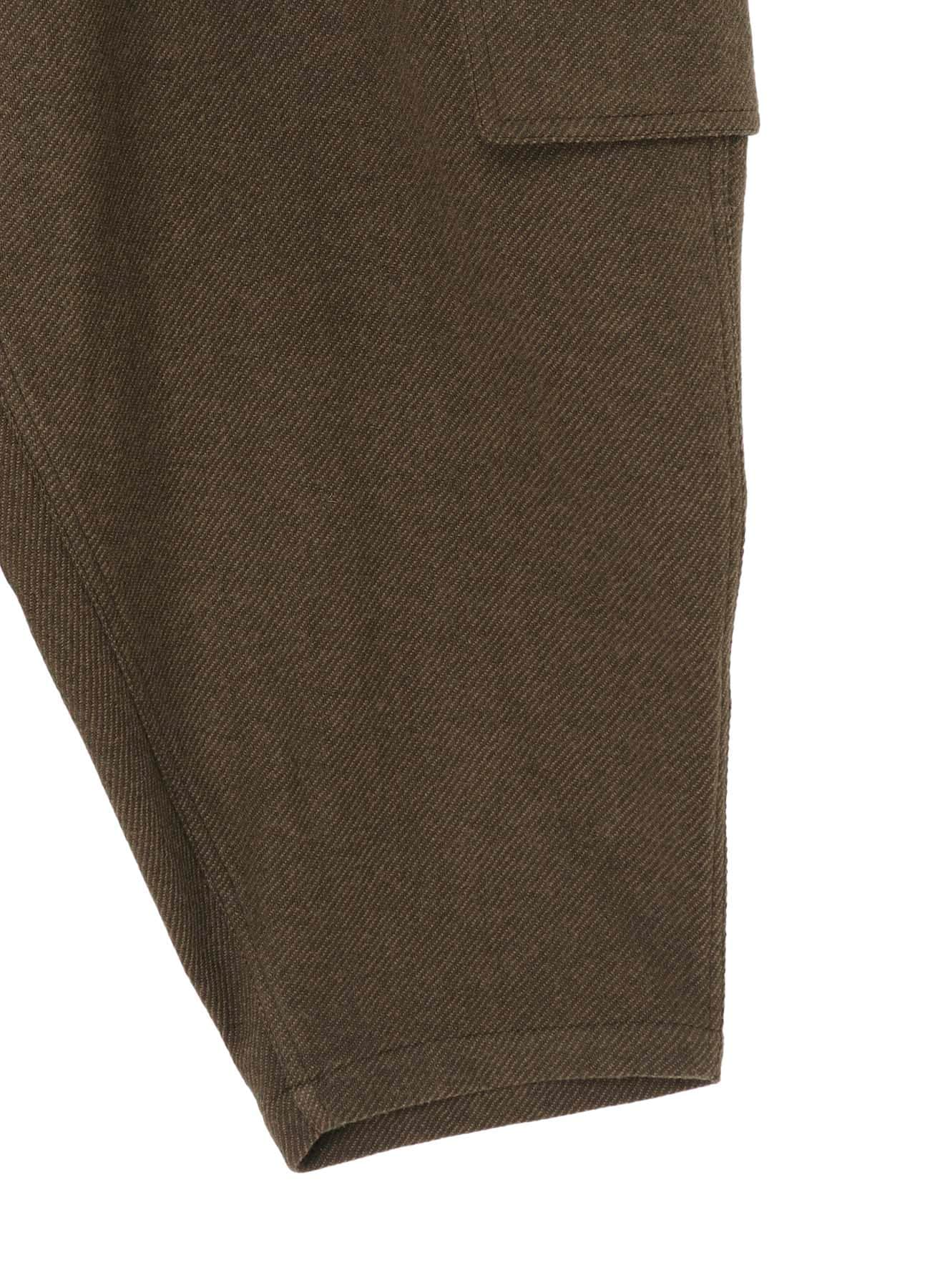 Yohji Yamamoto × PENDLETON W/TWILL PANTS B